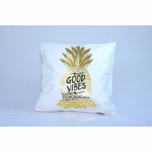 LEMO COVER-  GOOD VIBES COTTON CUSHION COVER - SET OF 2