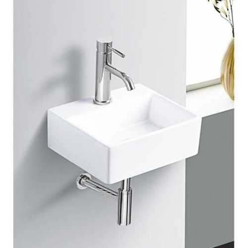 Ceramic Table/Wall-Mounted Wash Basin