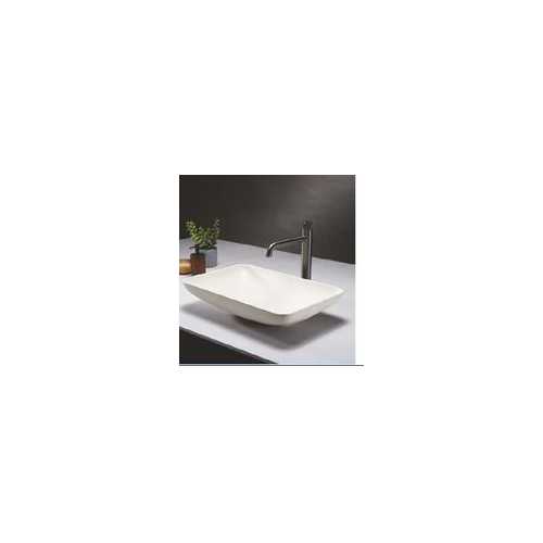 Concrete Table Mounted Wash Basin With Pop-Up Waste Coupling