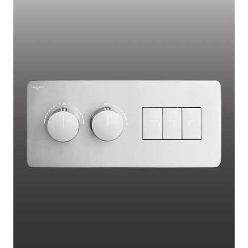 3 Outlets Thermostatic Switch Button Diverter