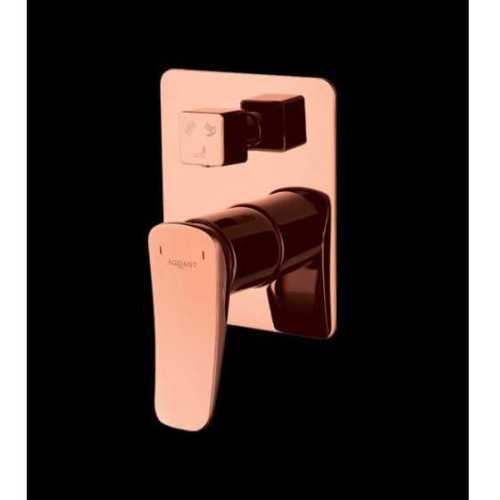 Rose Gold Single Lever Diverter with Concealed Body (ThreeOutlets)(15mm Inlet)