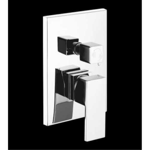 Single-Lever Diverter with 2 Outlets (Cube Series)