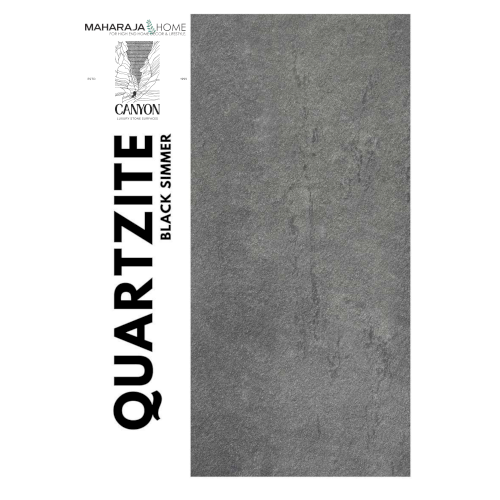 QUARTZITE- BLACK SIMMER